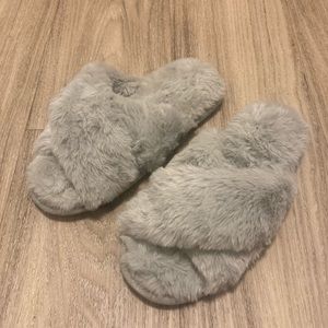 Fuzzy House Slippers